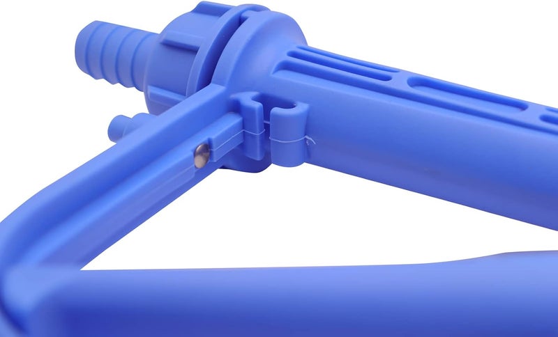 MENAITEK 3/4" Barb Plastic Manual DEF/Antifreeze Nozzle with 0.7" Stainless Steel Spout for Diesel, Ethanol, Methanol Blends, Water, and DEF Dispensing - Image 3